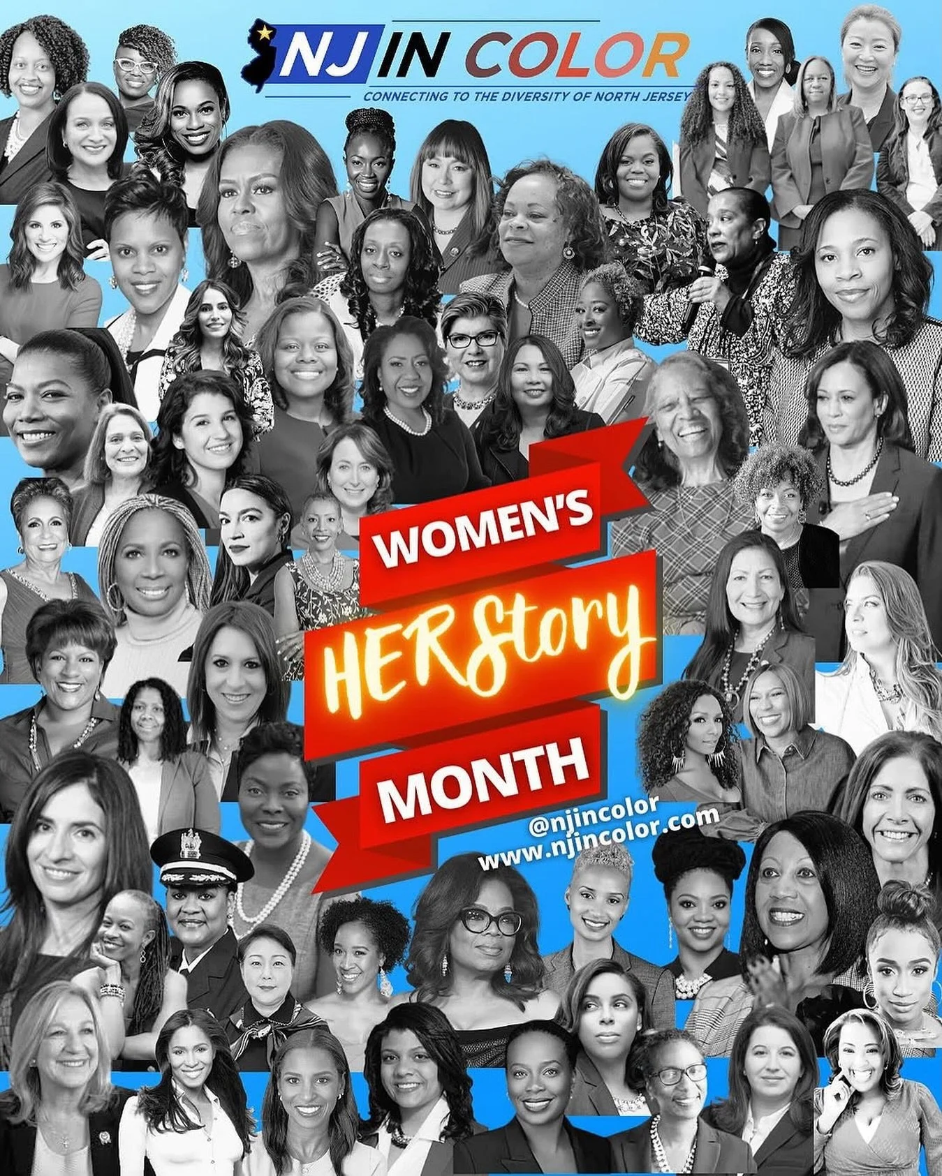 Happy Women's History Month North Jersey!!!! 

I've been using this cover for a few years now... I guess it's time to make a new Women's History Month cover!

Help me with the update! I've got some ideas, but help me out! 

I need women who are makin