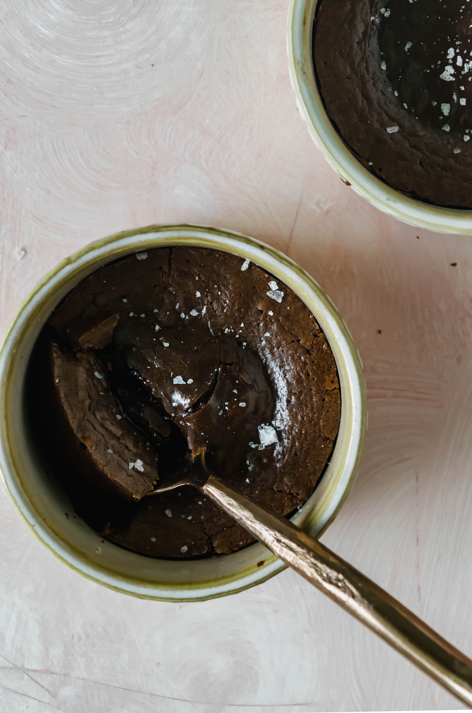 Molten Chocolate, Coffee, and Cardamom Pots