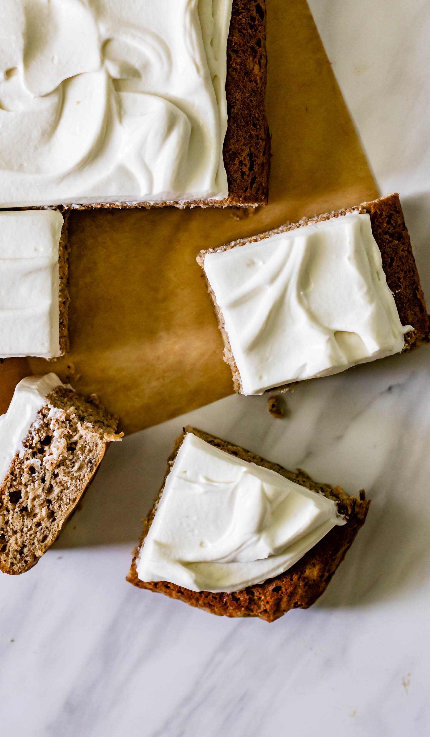 Salted Honey and Banana Snack Cake