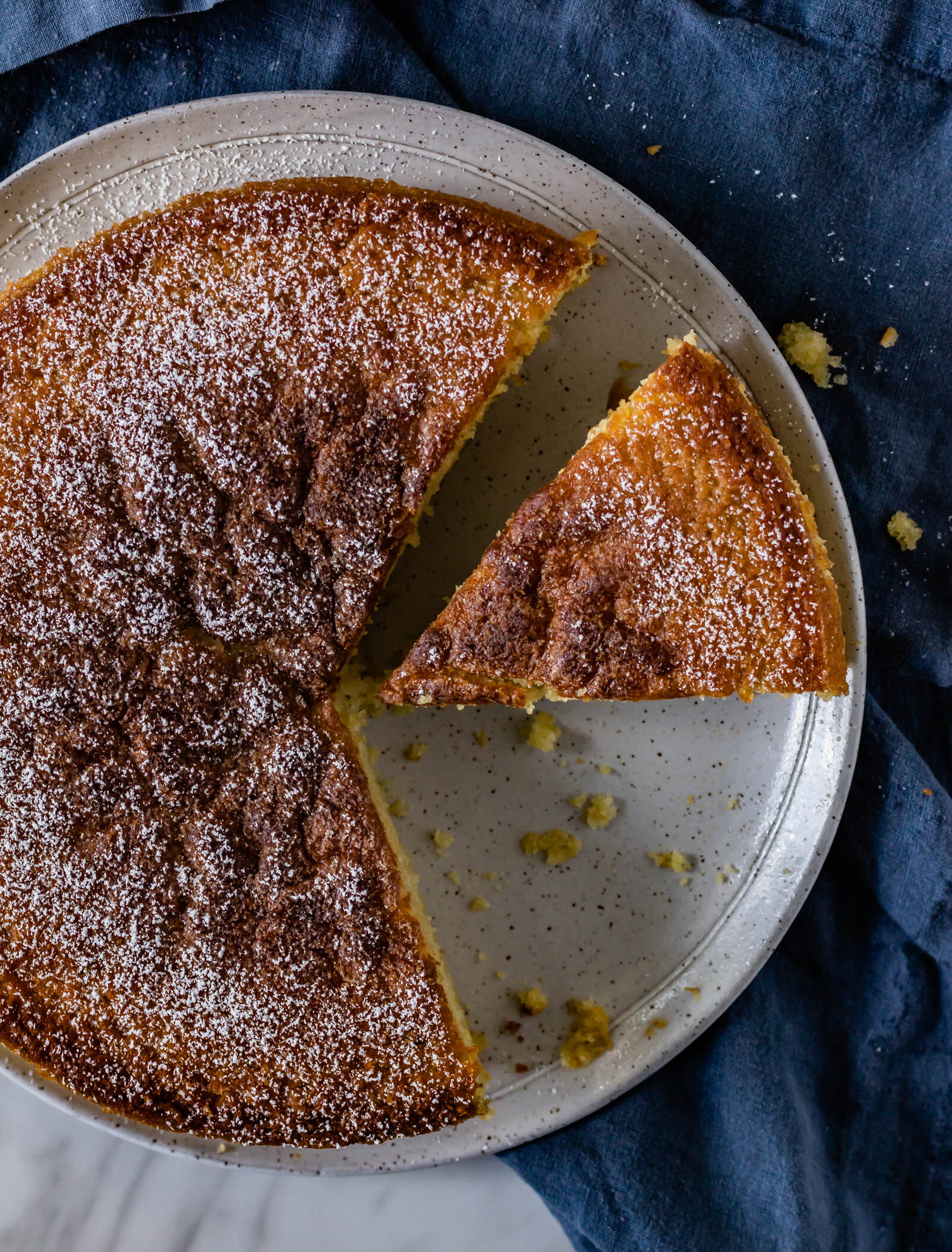 Grapefruit and Thyme Olive Oil Cake
