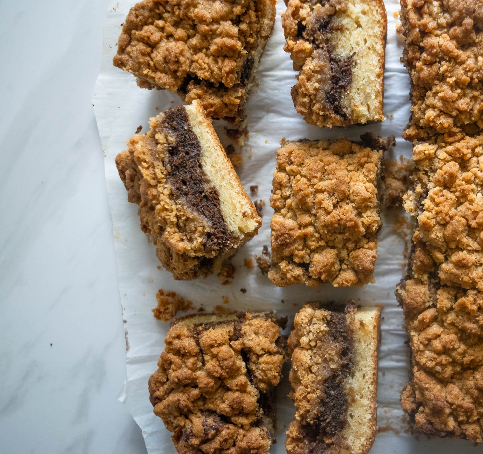 Coffee and Cardamom Crumb Cake