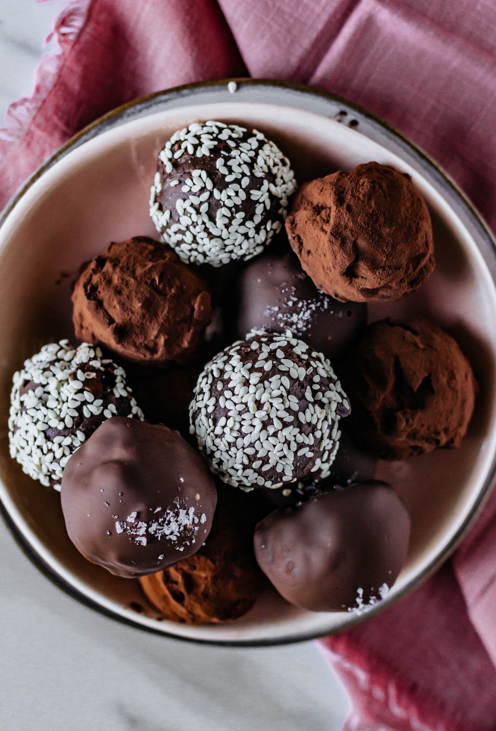 Chocolate Truffles 3 Ways