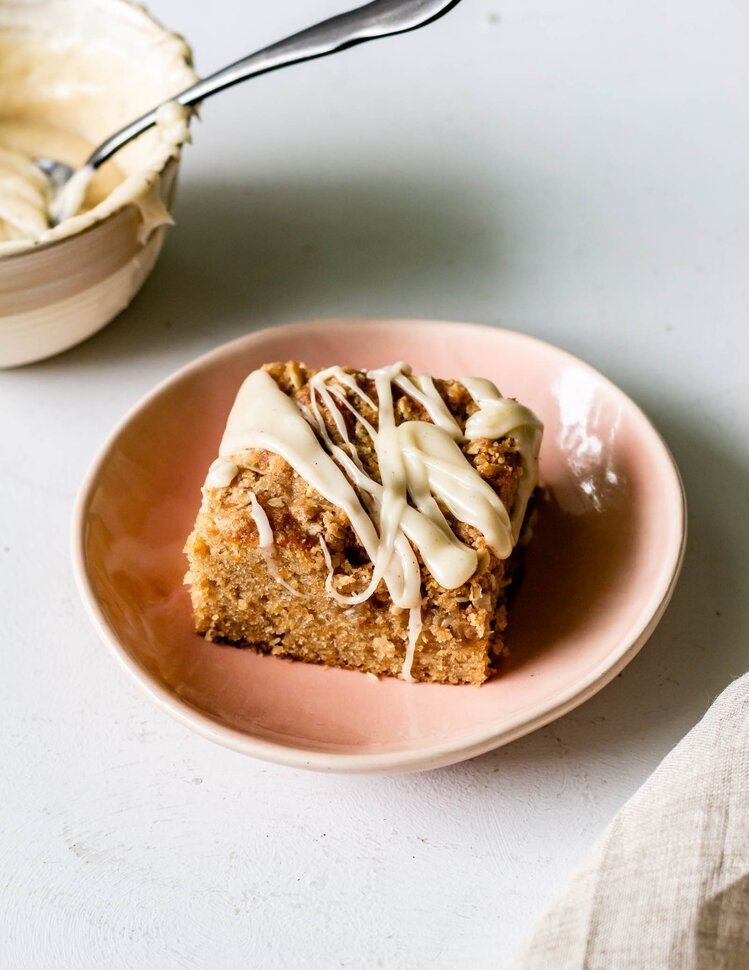 Sweet Potato and Rye Coffee Cake