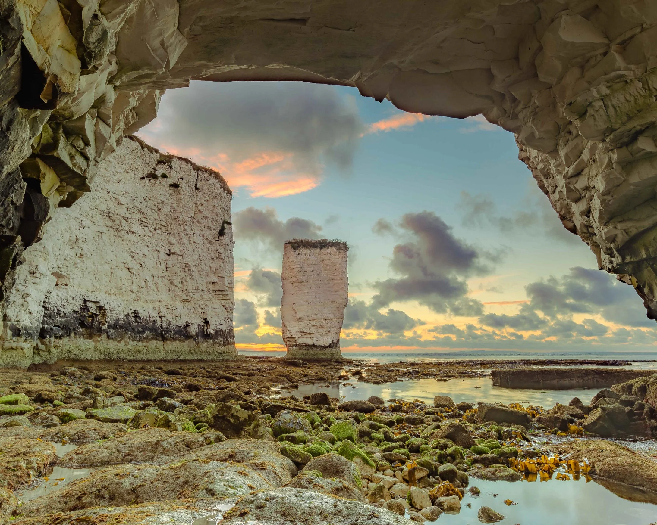 Through the arch at Sunrise