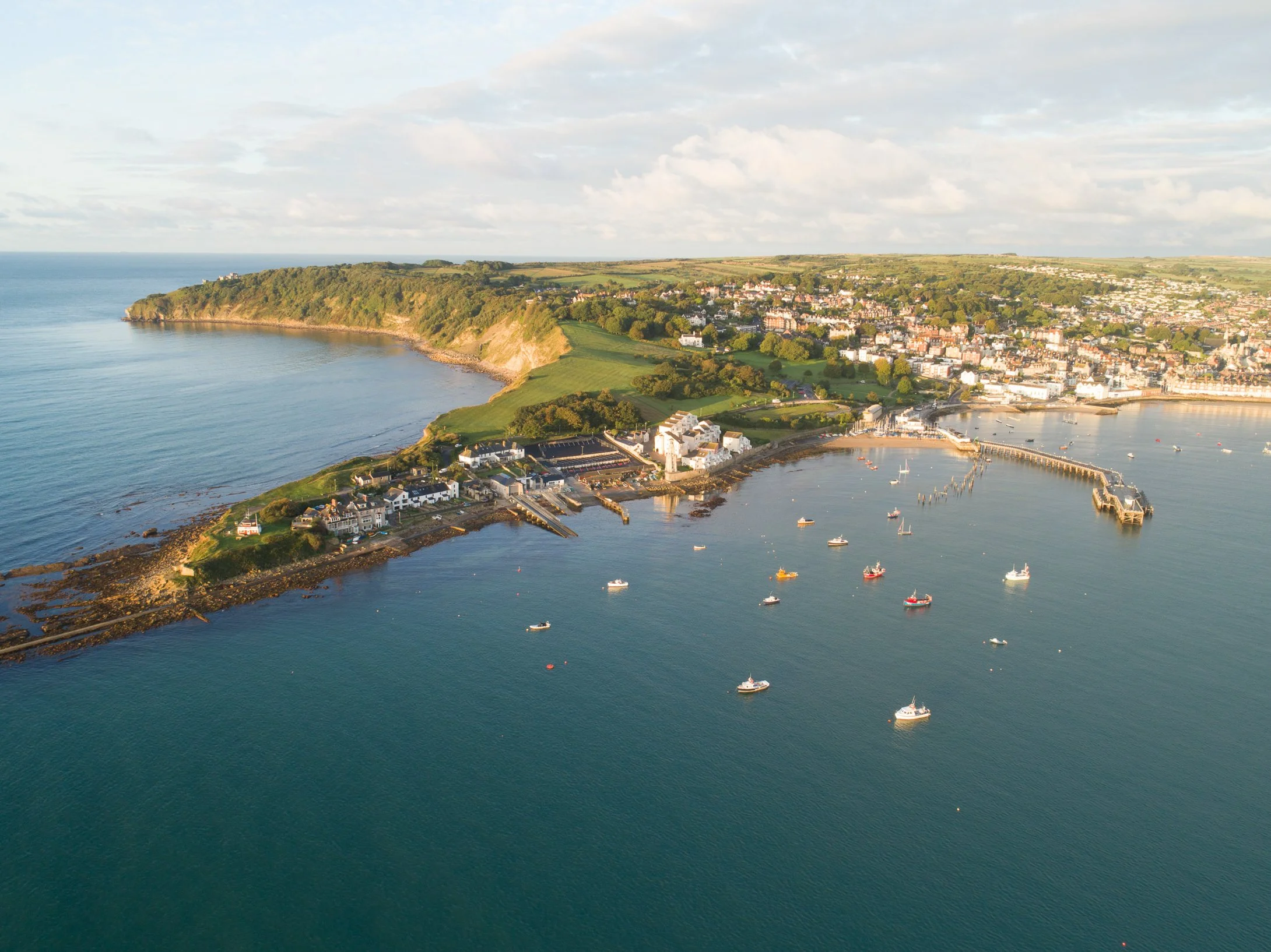 Swanage from above