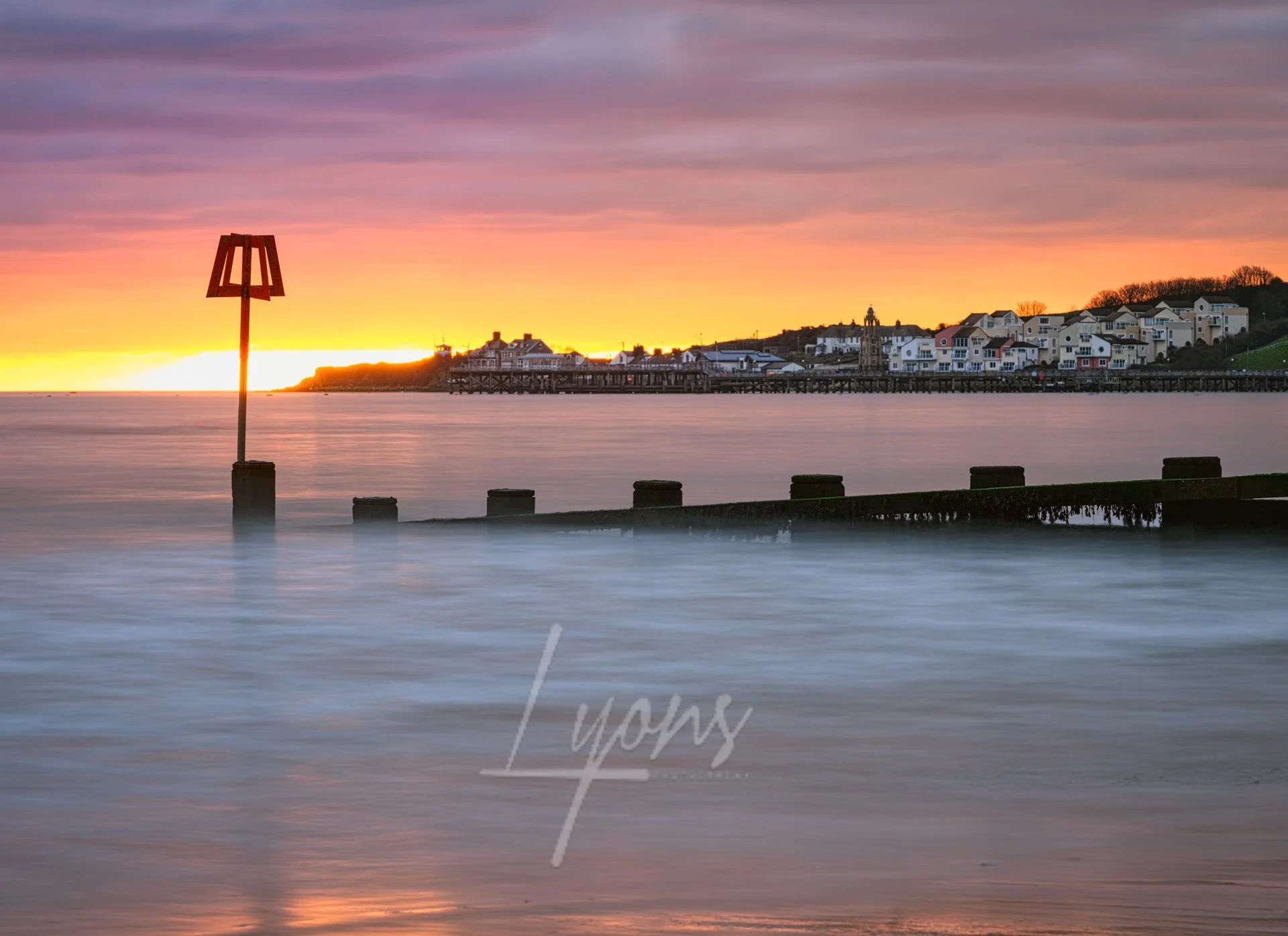 Colourful Swanage Sunrise