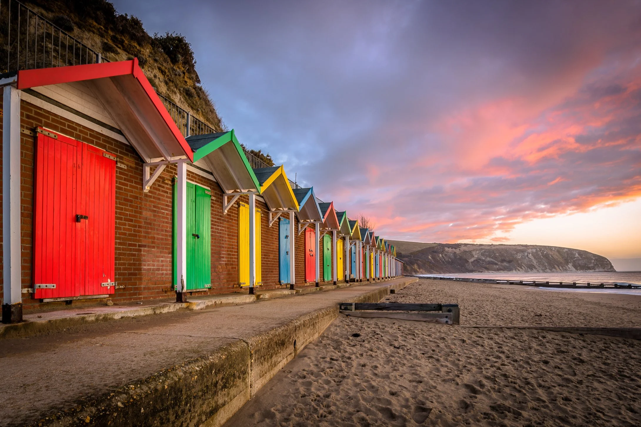 Swanage Beach Huts