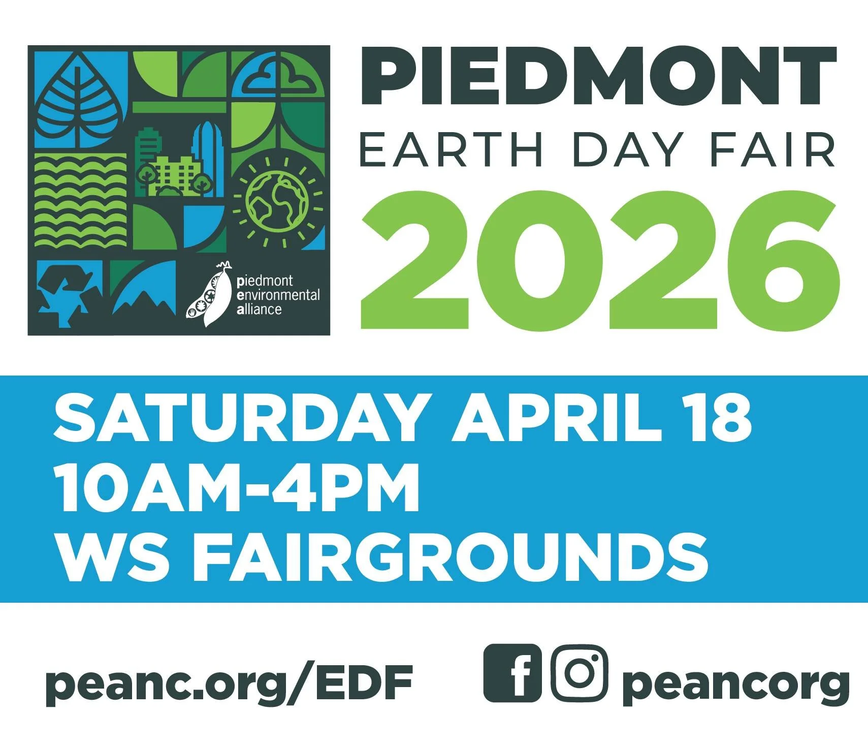 🌎 Earth Day Fair 2026

Come visit Piedmont Fresh and the Davidson County Local Food Network at the Piedmont Earth Day Fair!

📍 WS Fairgrounds
📅 Saturday April 18
⏰ 10 AM &ndash; 4 PM

Stop by our booth to learn more about local food, farmers, and 
