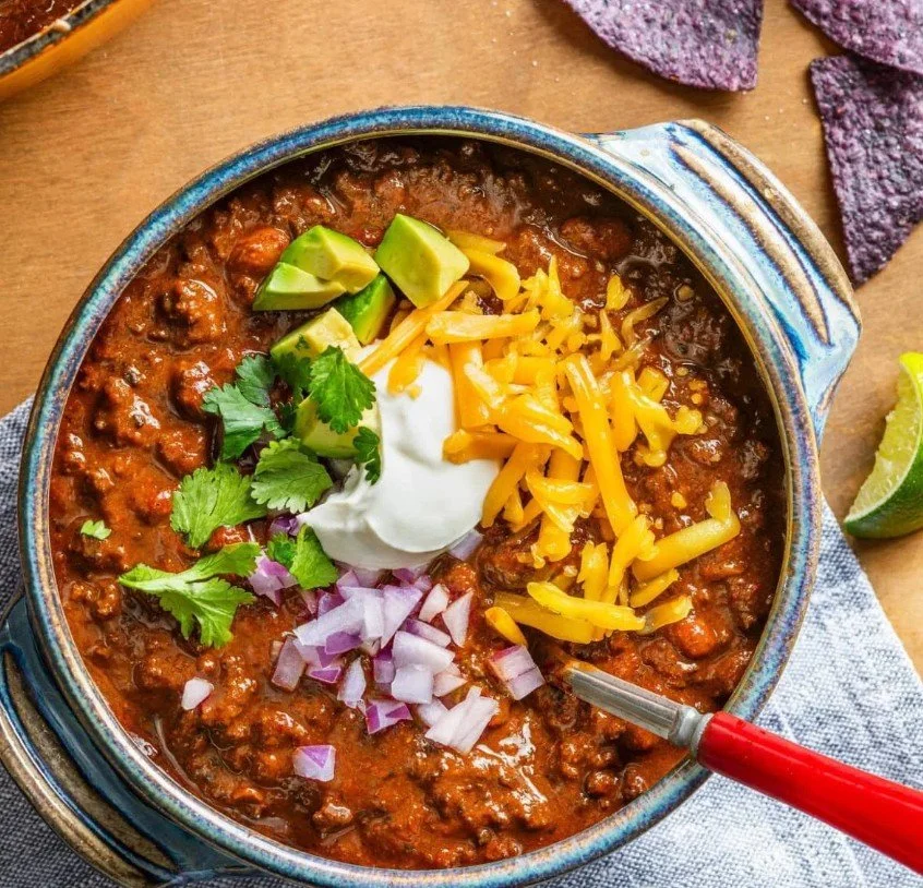 Nothing warms the soul like a hearty bowl of chili&mdash;and it&rsquo;s even better when made with locally raised Rocky Forge Farm Ground Beef! 🥩🍲

Want the full recipe and tips for making this farm-to-table chili? Head over to our blog to get all 