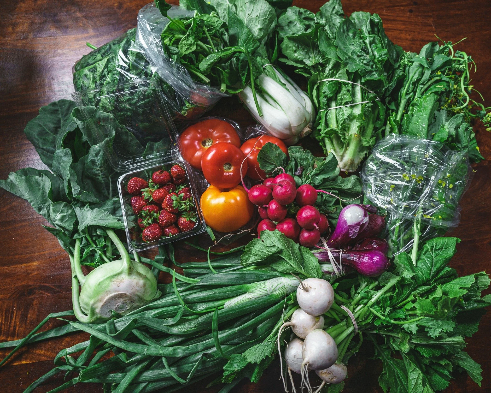 What if $15 could turn into $30 worth of fresh, local food?

That&rsquo;s exactly what our Double Bucks Program does.

When someone uses SNAP/EBT at the Lexington Farmers Market, Thomasville Farmers Market, or on Piedmont Fresh, we match their dollar