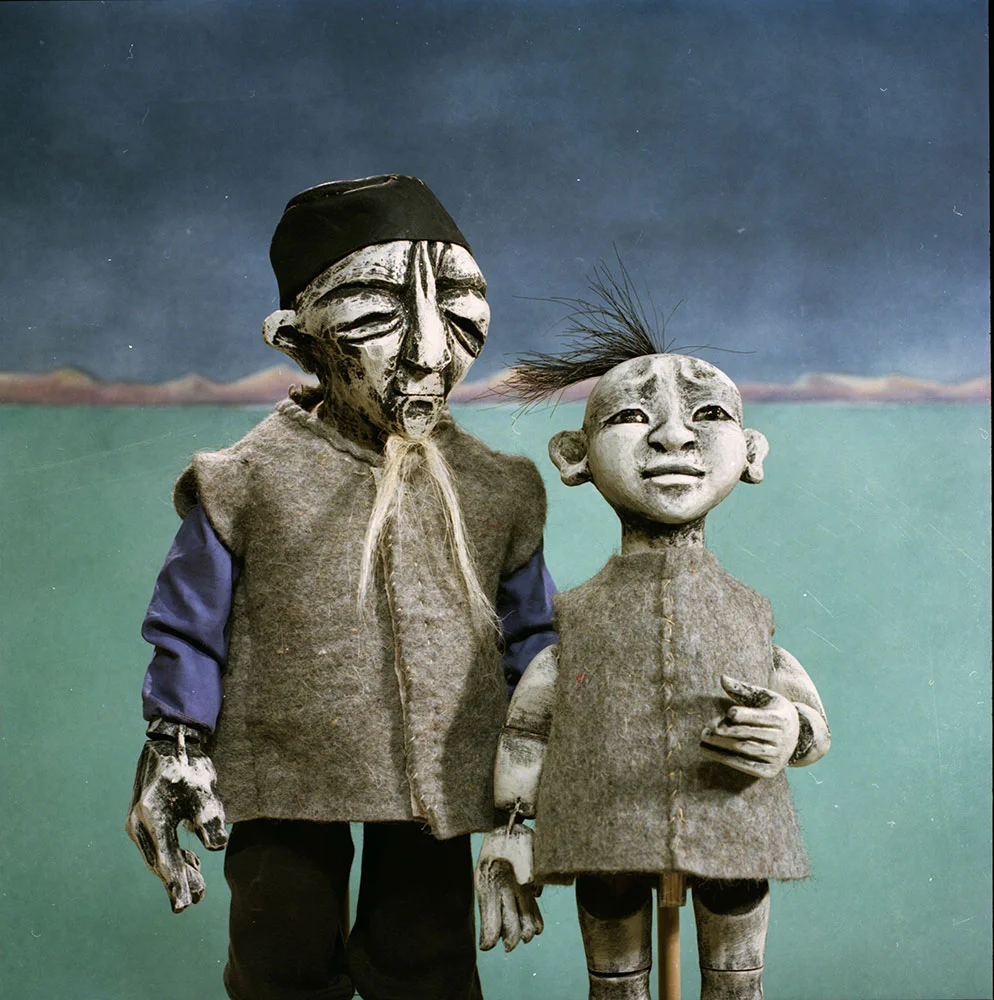 Großvater und Enkel aus Der Weisse Dampfer (Aitmatow) (1996)