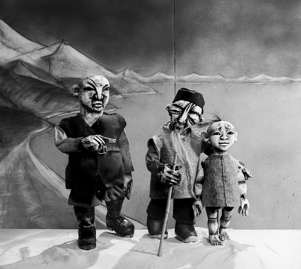 Großvater, Enkel und Oruskul aus Der Weisse Dampfer (Aitmatow) (1996)