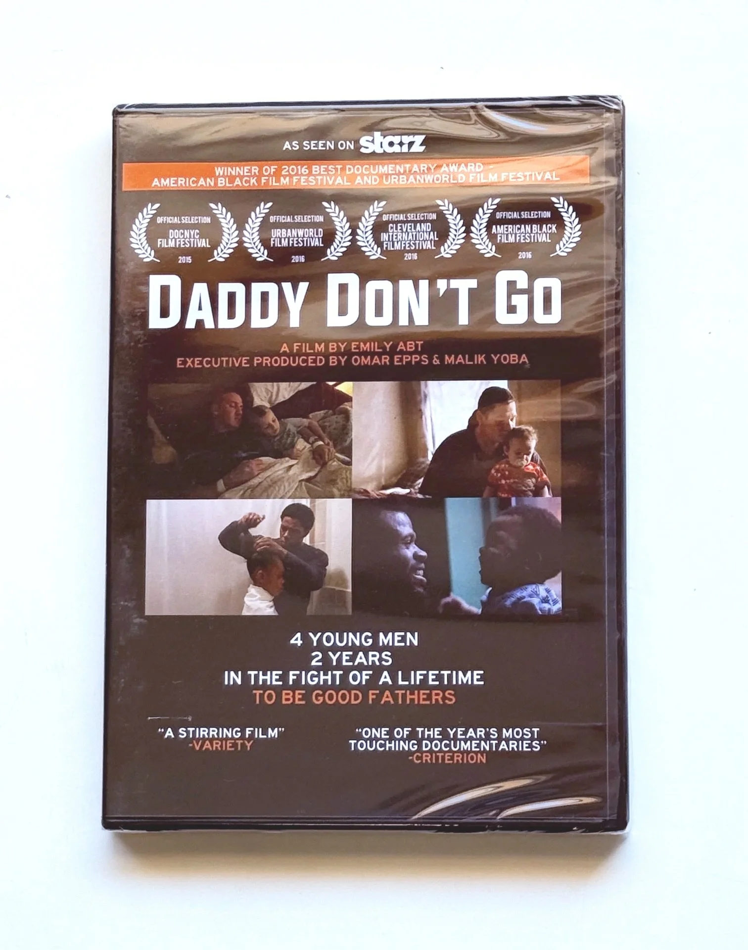 "Daddy Don't Go" DVD featuring Deleted Scenes and Original Trailer. Home use only.
