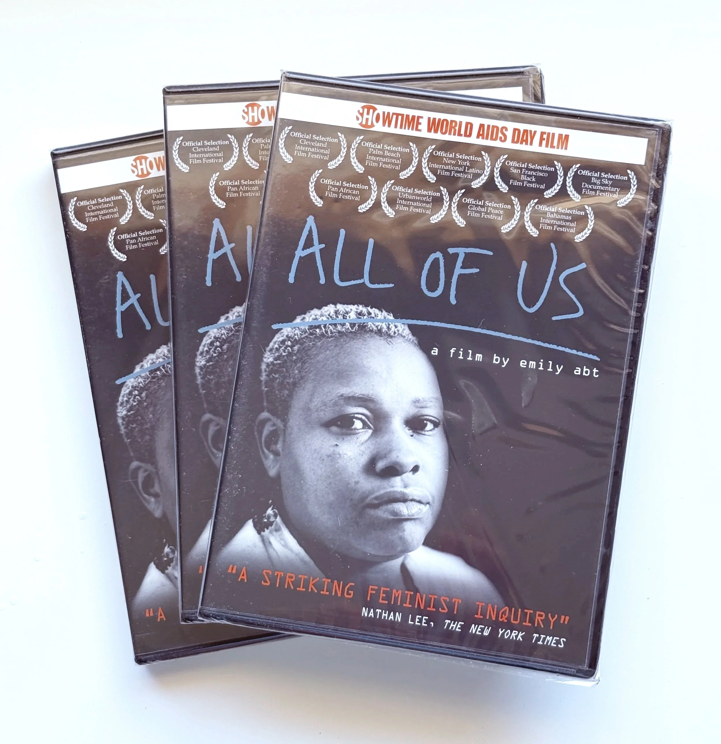 "All of Us" DVD 3 Pack featuring Deleted Scenes, Interview with Director & Behind-the-Scenes Stills