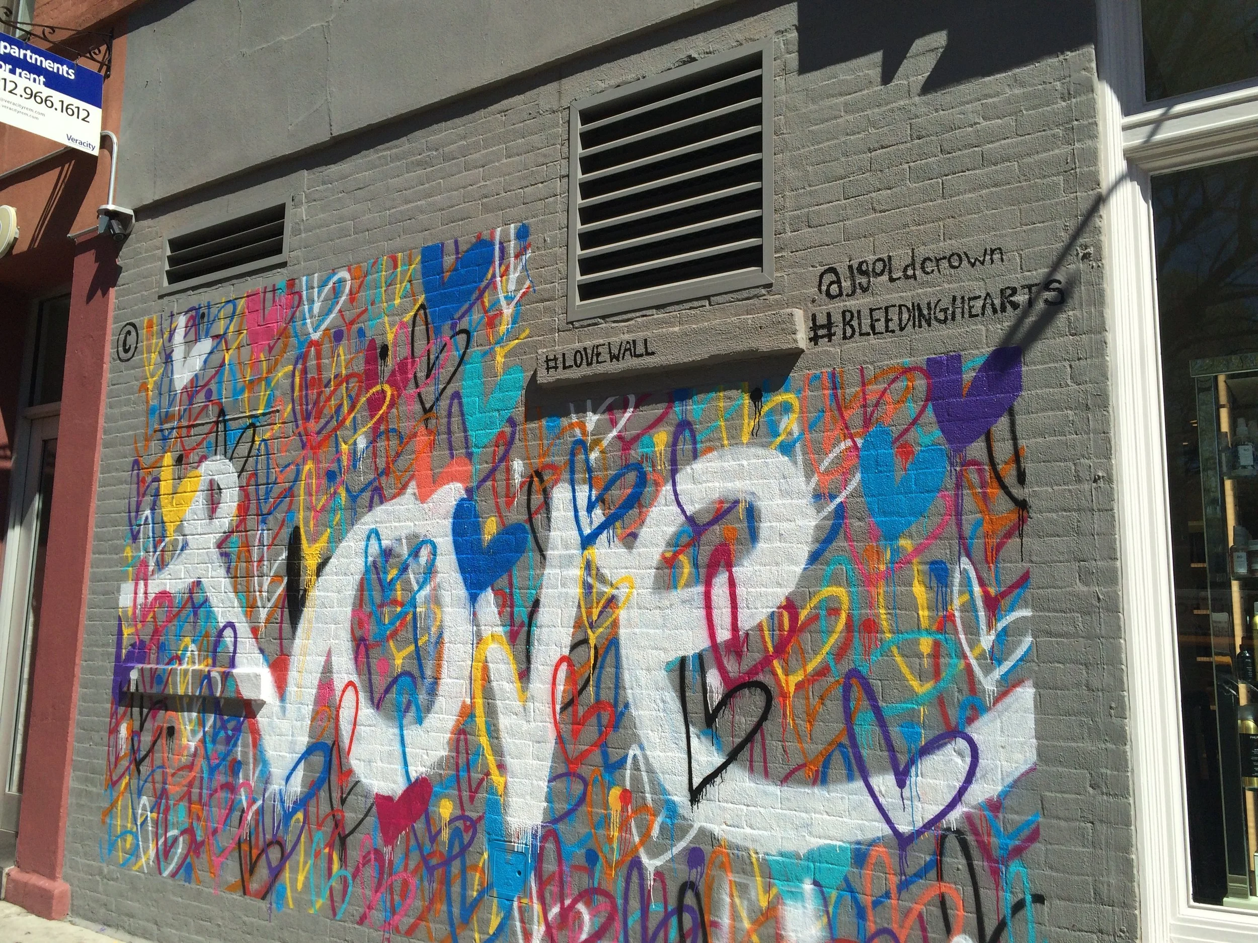 Love Mural on Mott Street