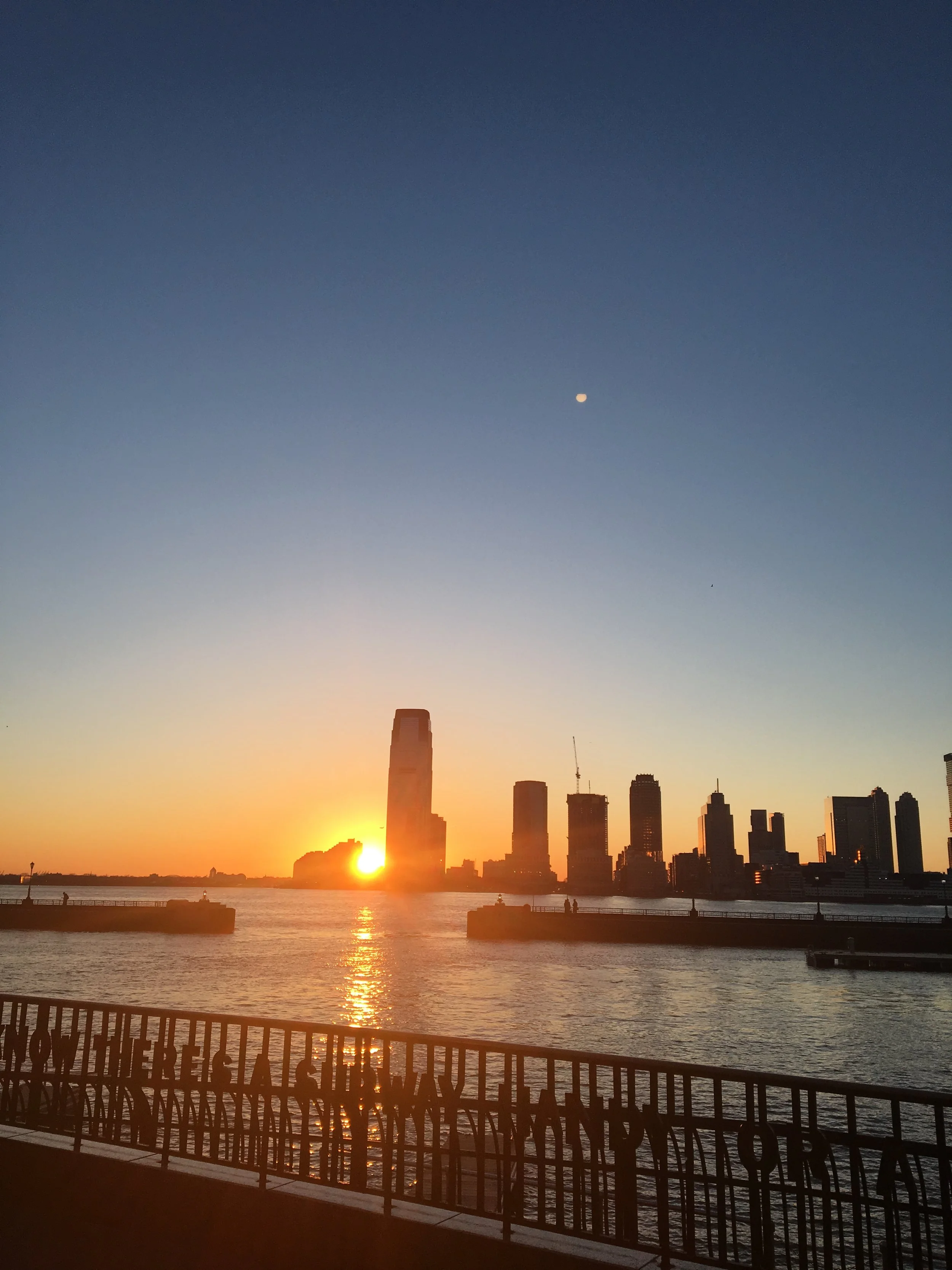 Sunset from Jersey City
