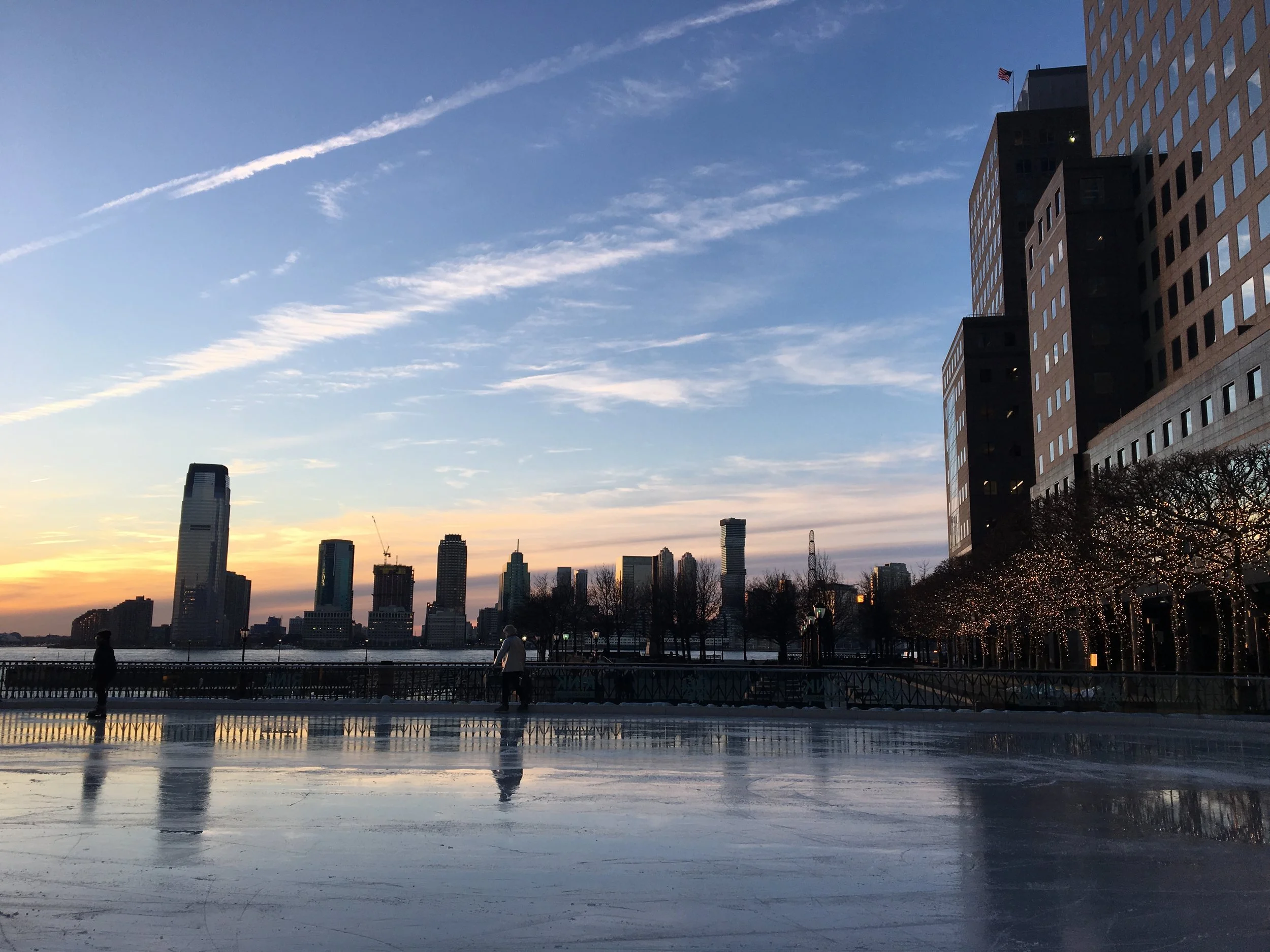 Winter Sunset at Brookfield Place