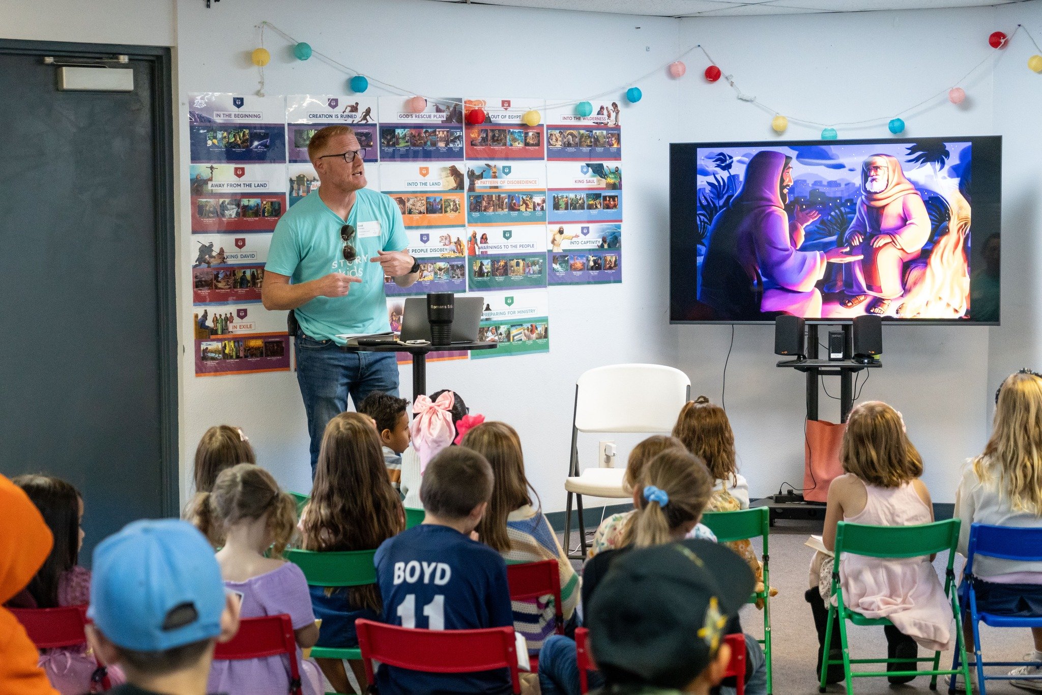 Who's ready for Story Kids this week? 🙌 At Story Kids, we want to help your children grow as disciples of Jesus through singing, stories, and activities. Story Kids is open for 1 year olds through 5th graders, every Sunday!