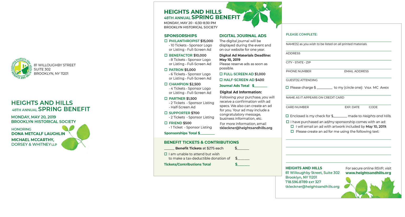 A7 Envelope and Response Card