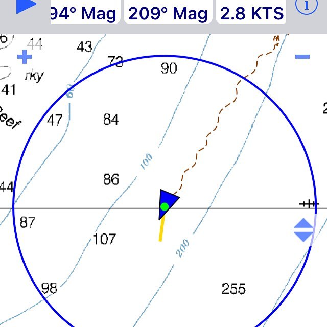Go home Raymond, you're drunk. Apparently fighting the Gulf Stream is asking a lot from our somewhat apathetic autopilot. To his credit, he shows up for work everyday. #raymarine
.
.
.
.
.
#raymarine #temujin #hardtack