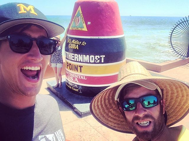 We've made it as far South as continental 'Murica will allow. Next scheduled stop, 🇵🇦. #keylimepietogoplease