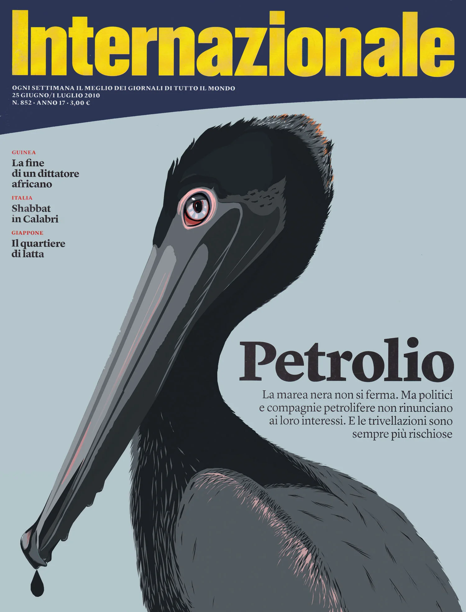 Cover for Internazionale Magazine