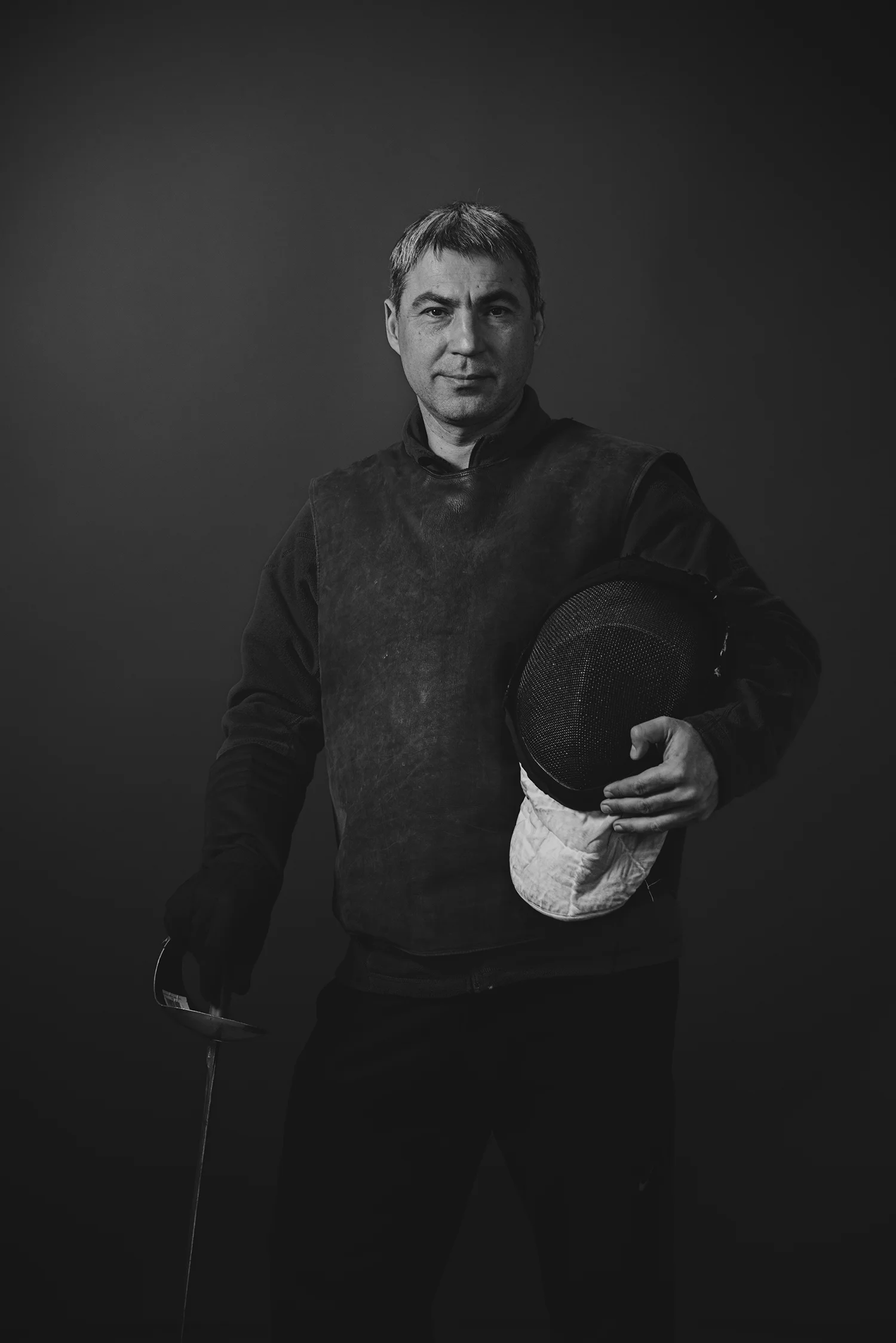 Sabre coach Mykhailo (Misha) Strashkin