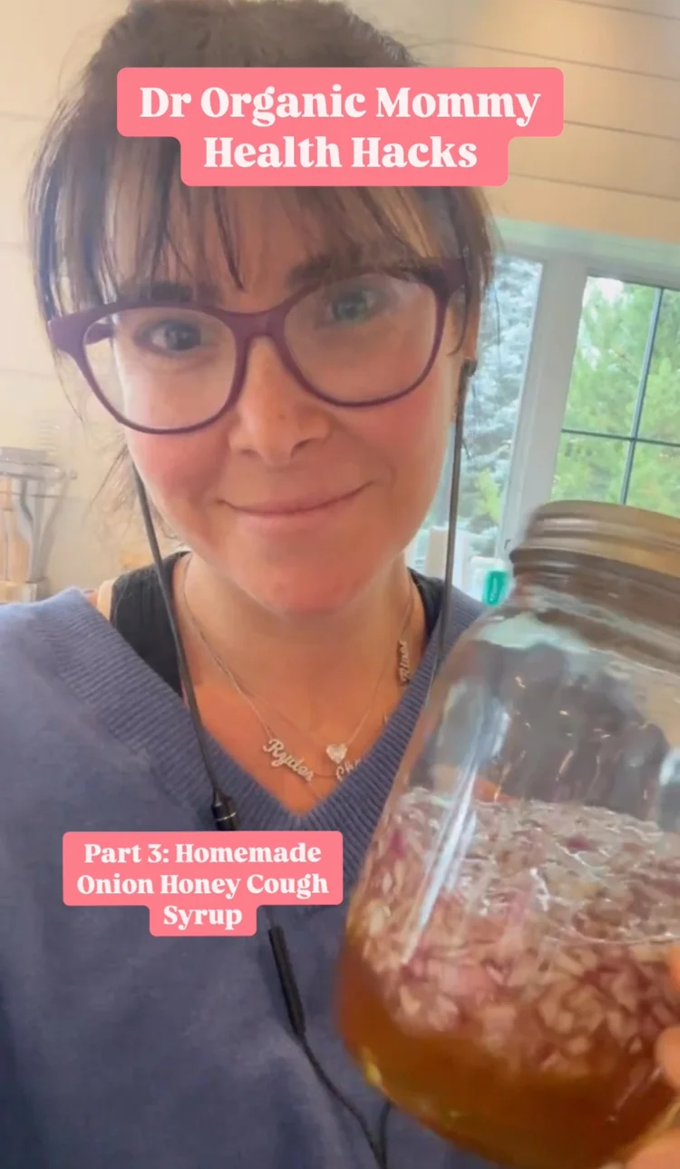 Homemade Onion Honey Cough Syrup — Dr. Organic Mommy