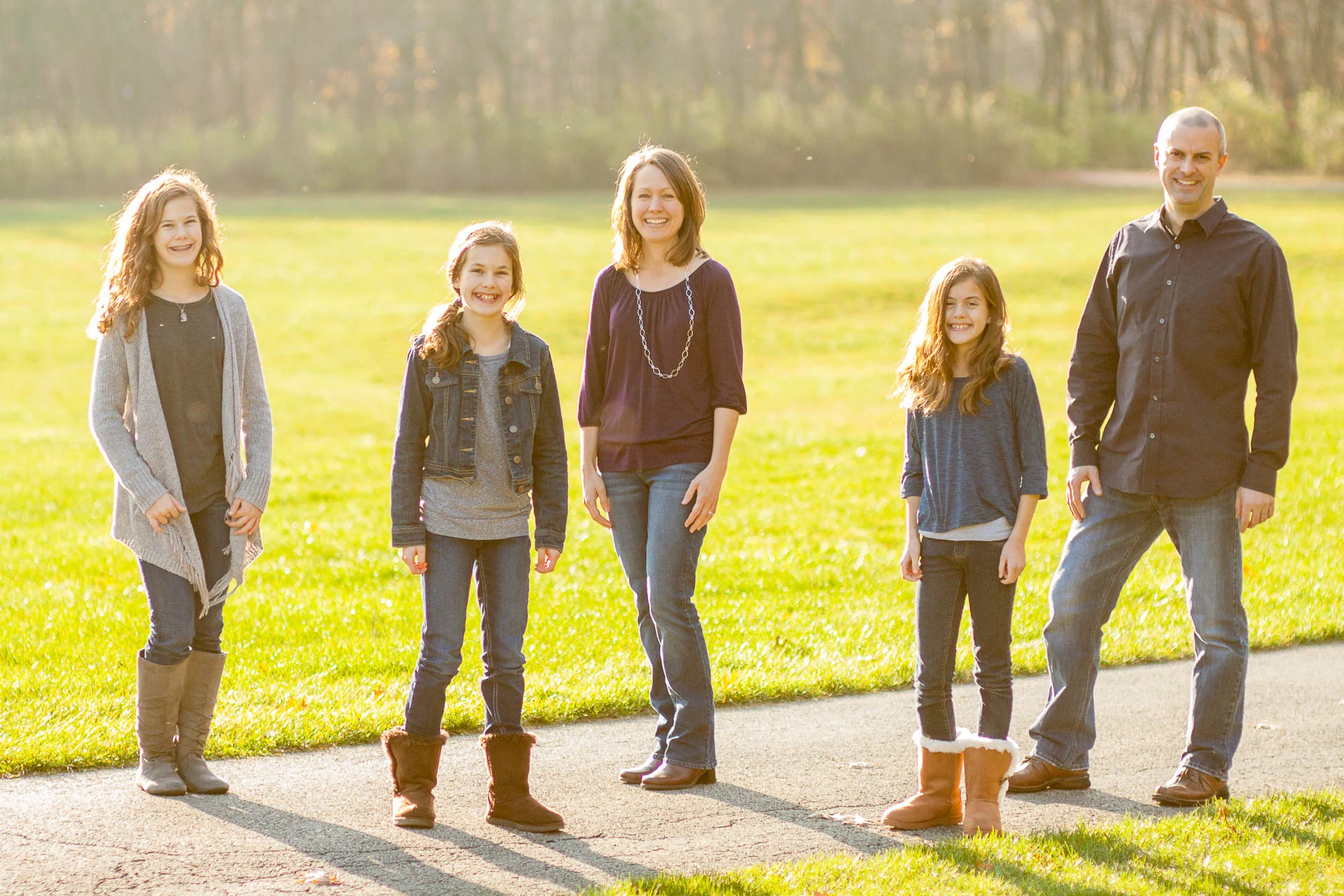 family shoot idea: rockstar poses