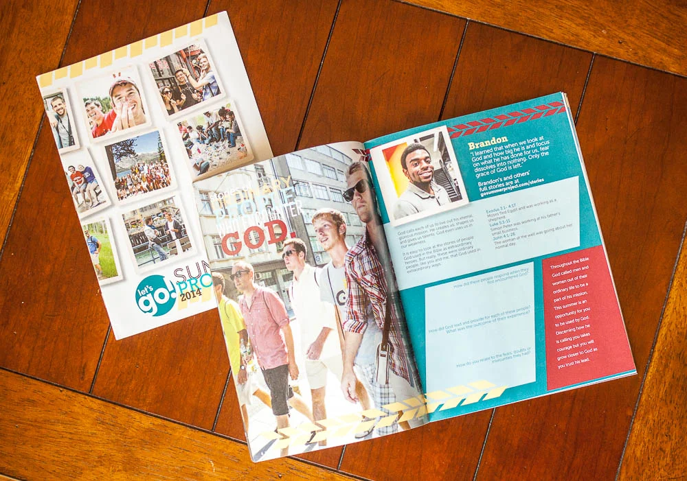 2014 Summer Projects, inside page