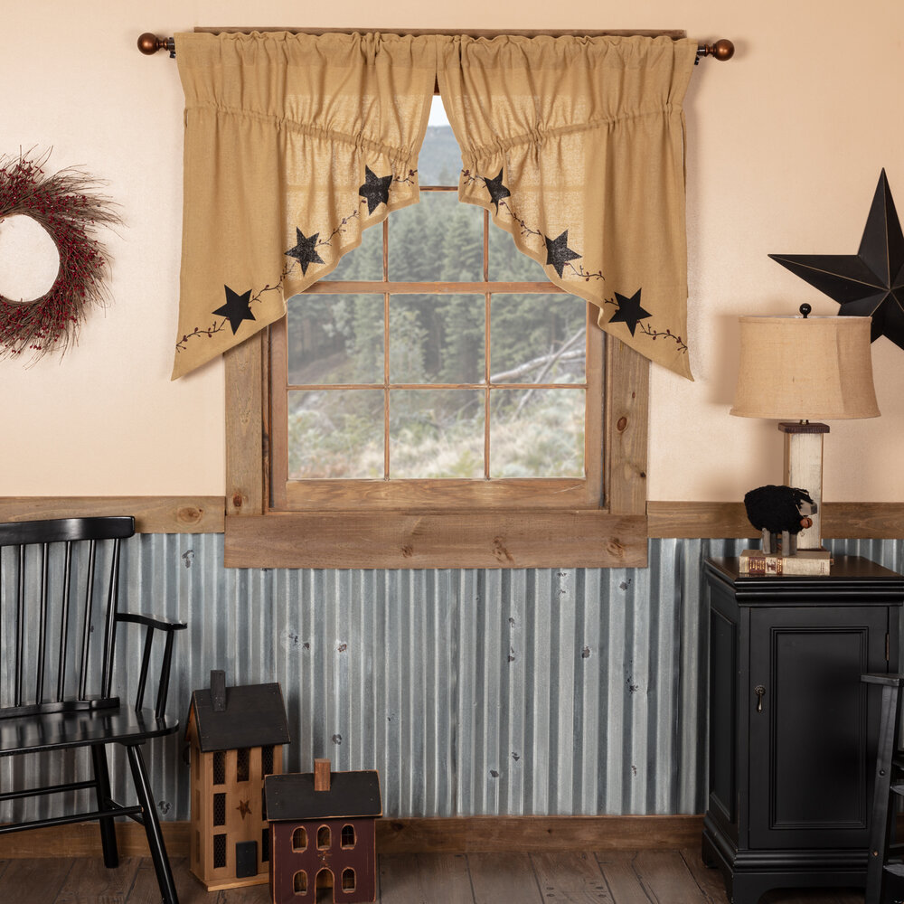 Swag Curtains For Living Room | Cabinets Matttroy