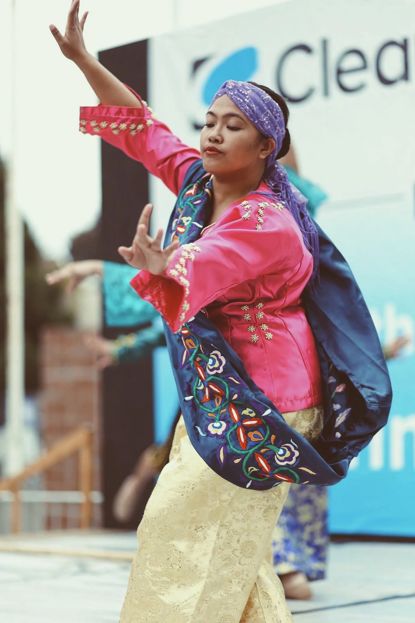 Noelle dancing with Parangal Dance Company
