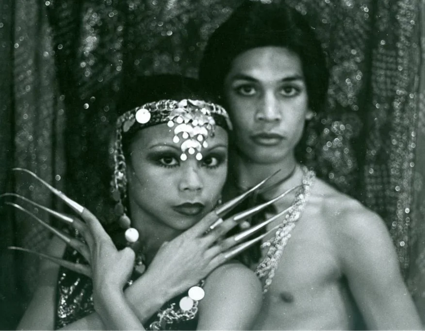 Alleluia Panis and Gregory R. De Silva of Bagong Diwa Dance Company in 1976