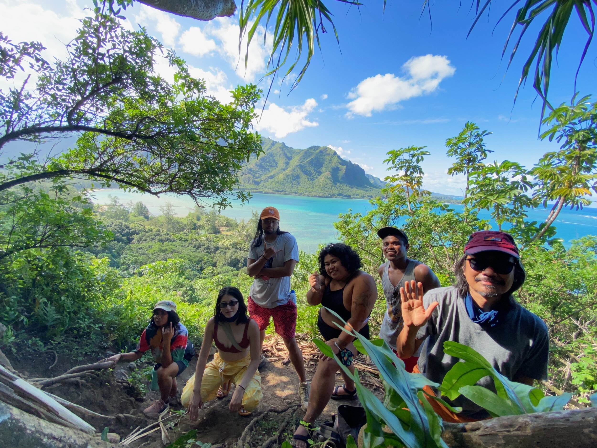  Left to Right: Dre ‘Poko’ Devis, Hana Sun Lee, Joshua Icban, Kali de Leon, jose e abad, Wilfred Galila 