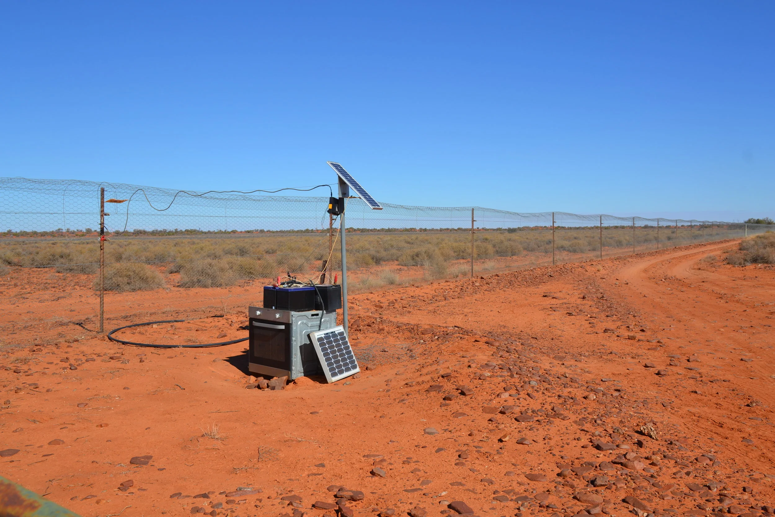 In 2015 the RCF donated the electric fence for the Main Enclosure.