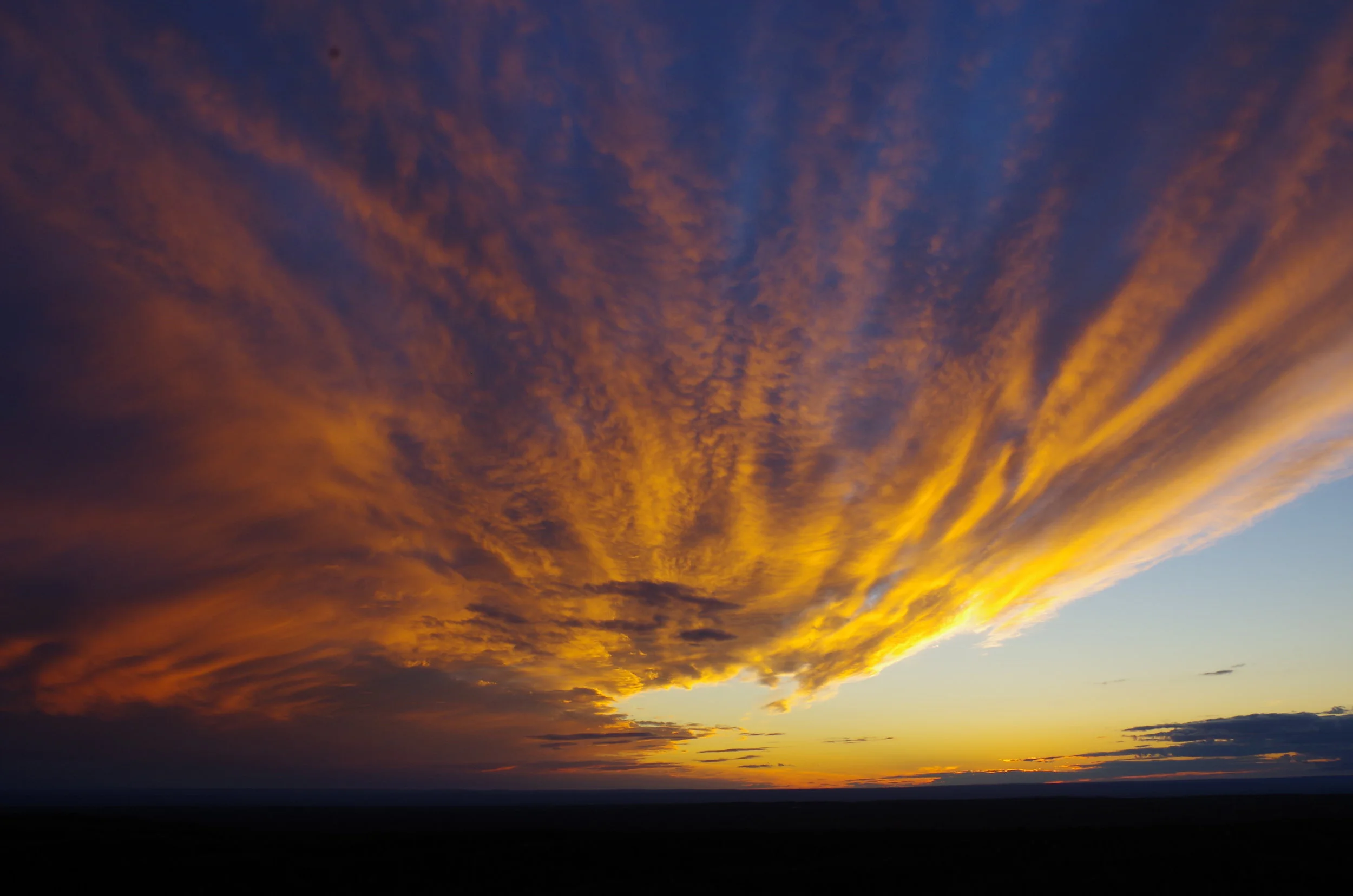 Sunset from the fire tower. (Photo - Trina Moyles)