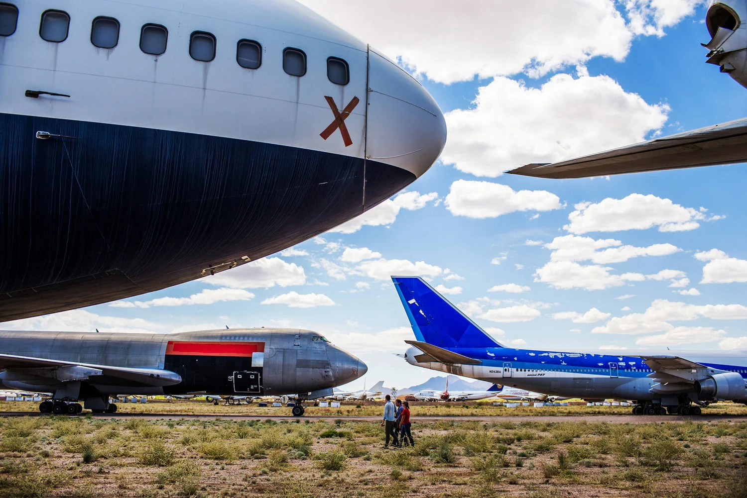 Airplane Boneyard for WIRED