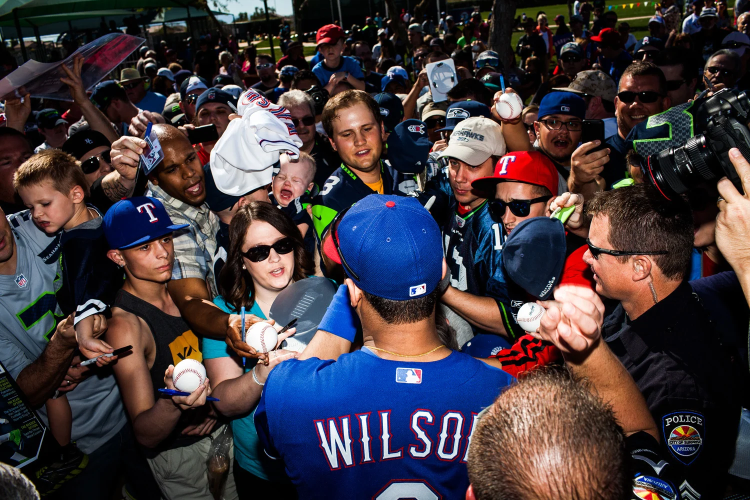 Russell Wilson for Daily News-Sun