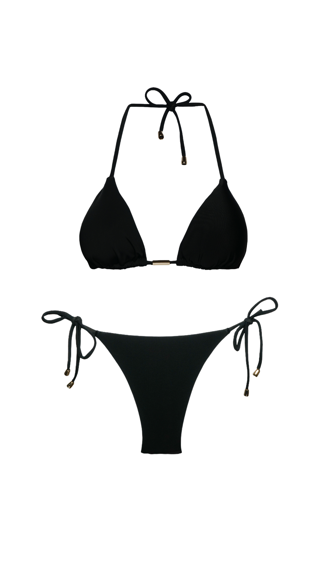 black classic bikini set