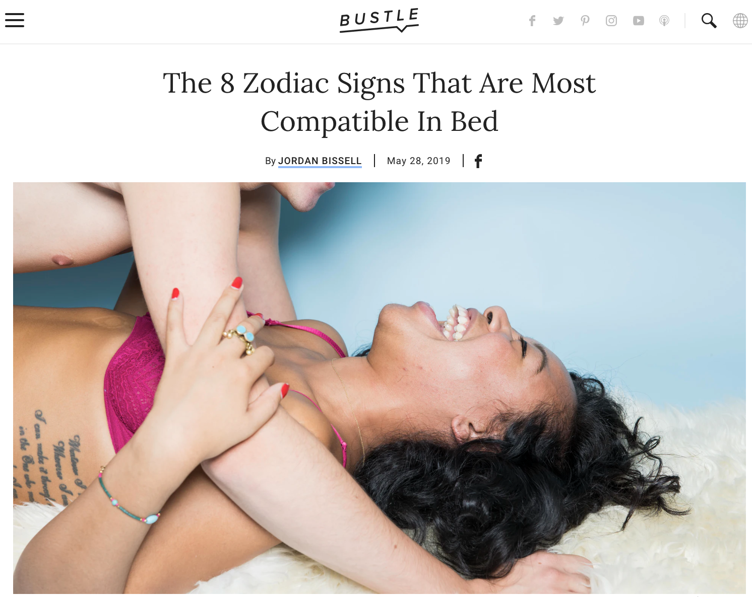 The 8 Zodiac Signs That Are Most Compatible In Bed
