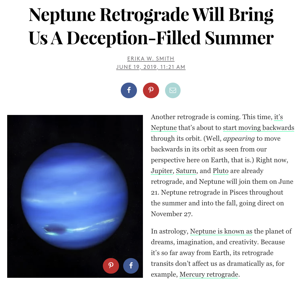 Neptune Retrograde Will Bring Us A Deception-Filled Summer