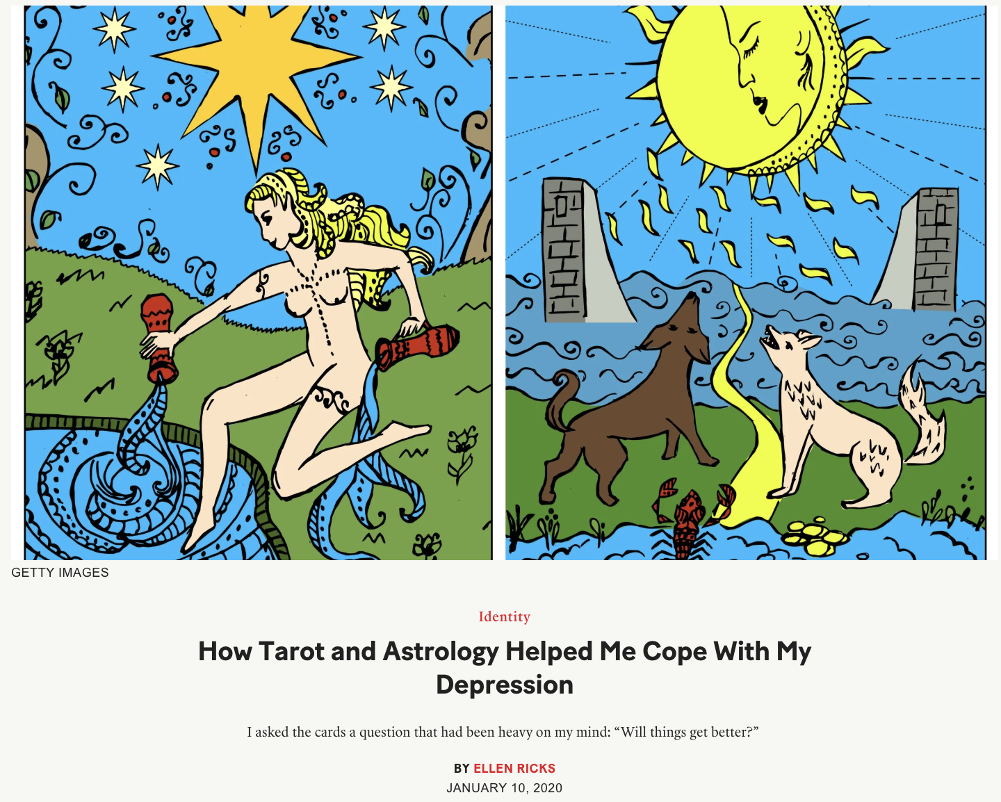 How Tarot and Astrology Helped Me Cope With My Depression