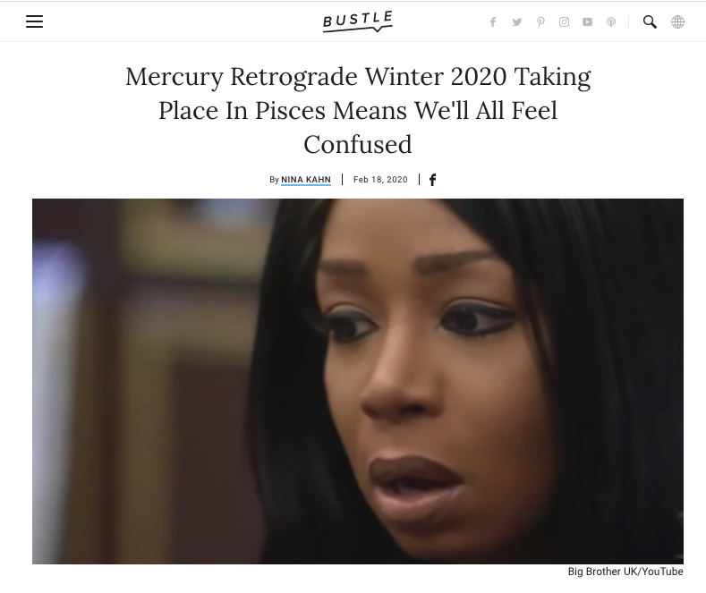 Mercury Retrograde Winter 2020 Taking Place In Pisces Means We'll All Feel Confused