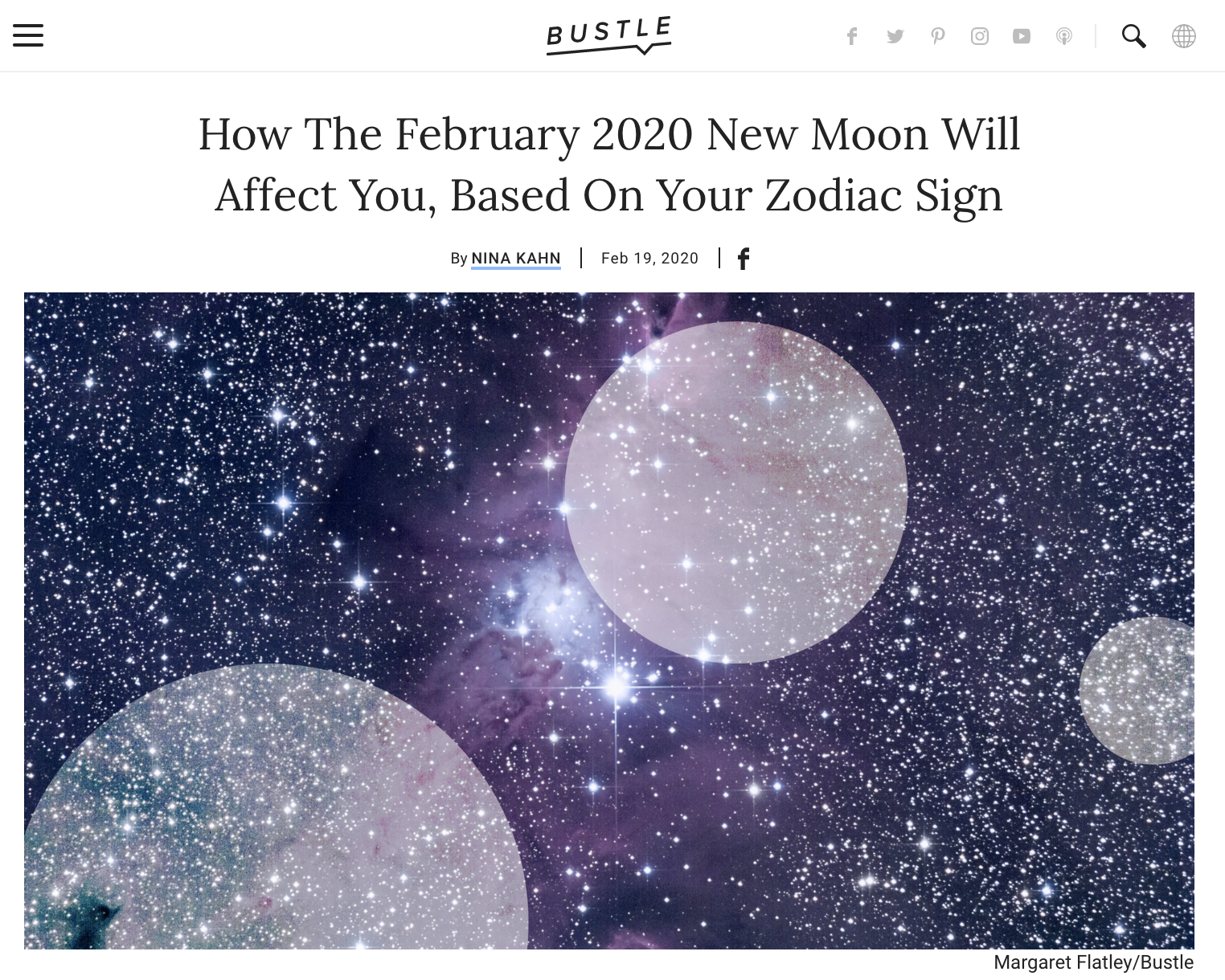 How The February 2020 New Moon Will Affect You, Based On Your Zodiac Sign