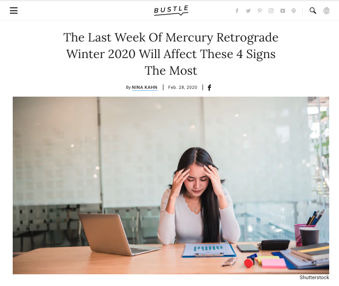 The Last Week Of Mercury Retrograde Winter 2020 Will Affect These 4 Signs The Most