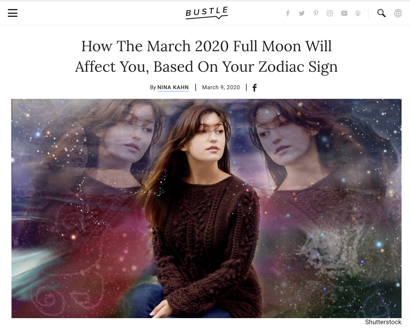 How The March 2020 Full Moon Will Affect You, Based On Your Zodiac Sign