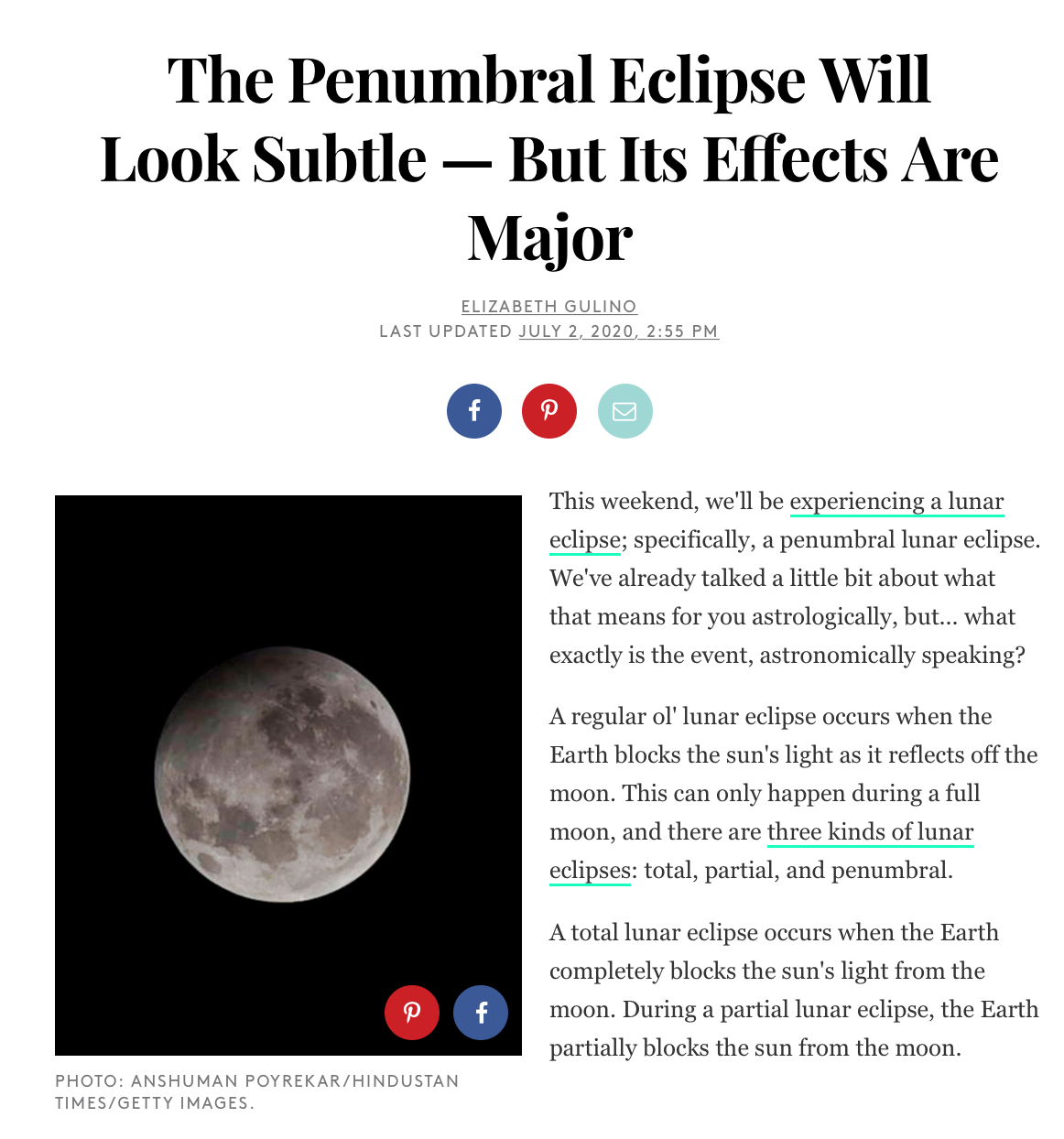 The Penumbral Eclipse Will Look Subtle — But Its Effects Are Major