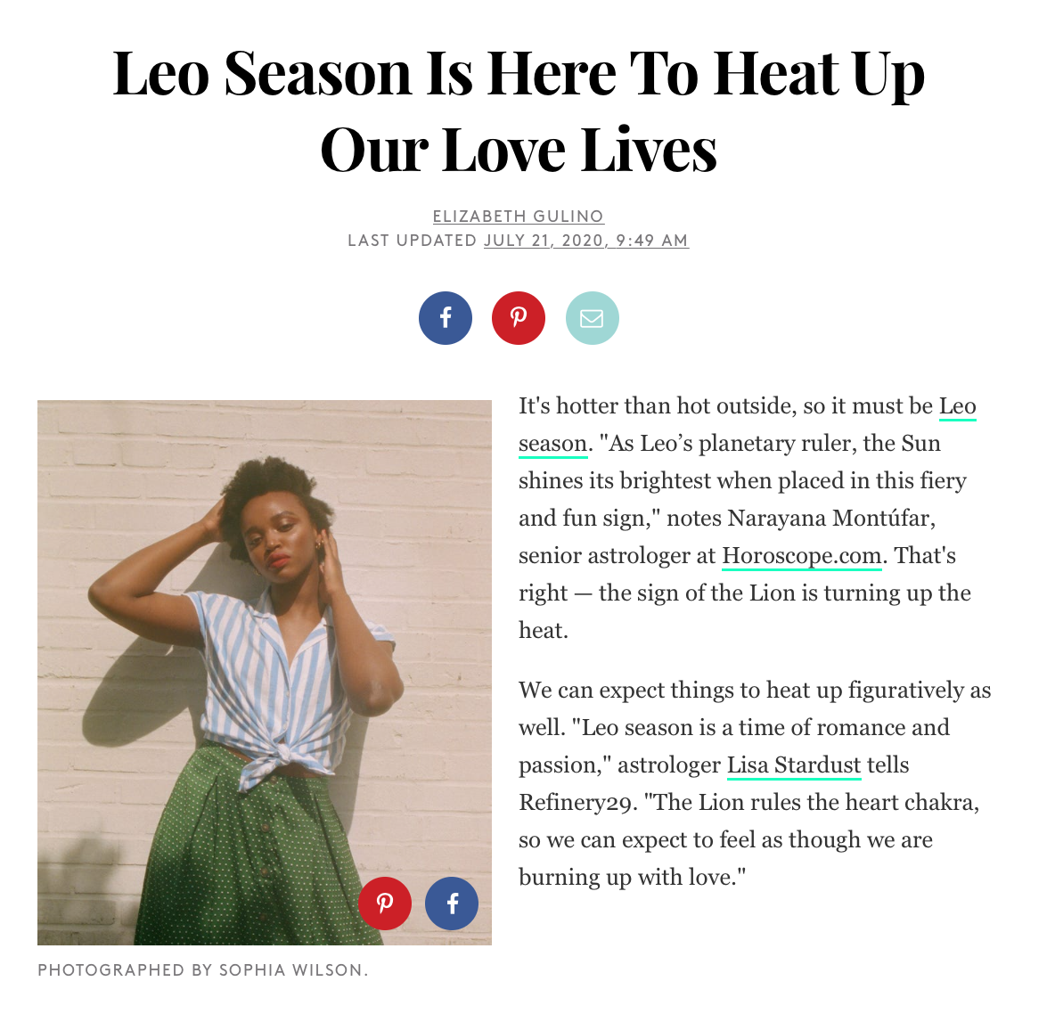 Leo Season Is Here To Heat Up Our Love Lives