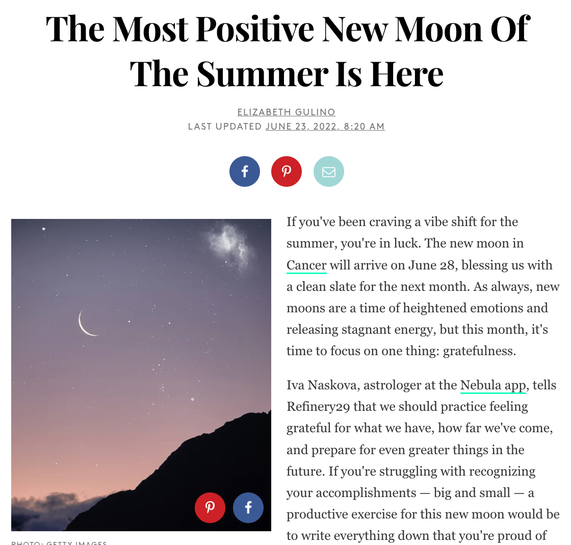 The Most Positive New Moon Of The Summer Is Here