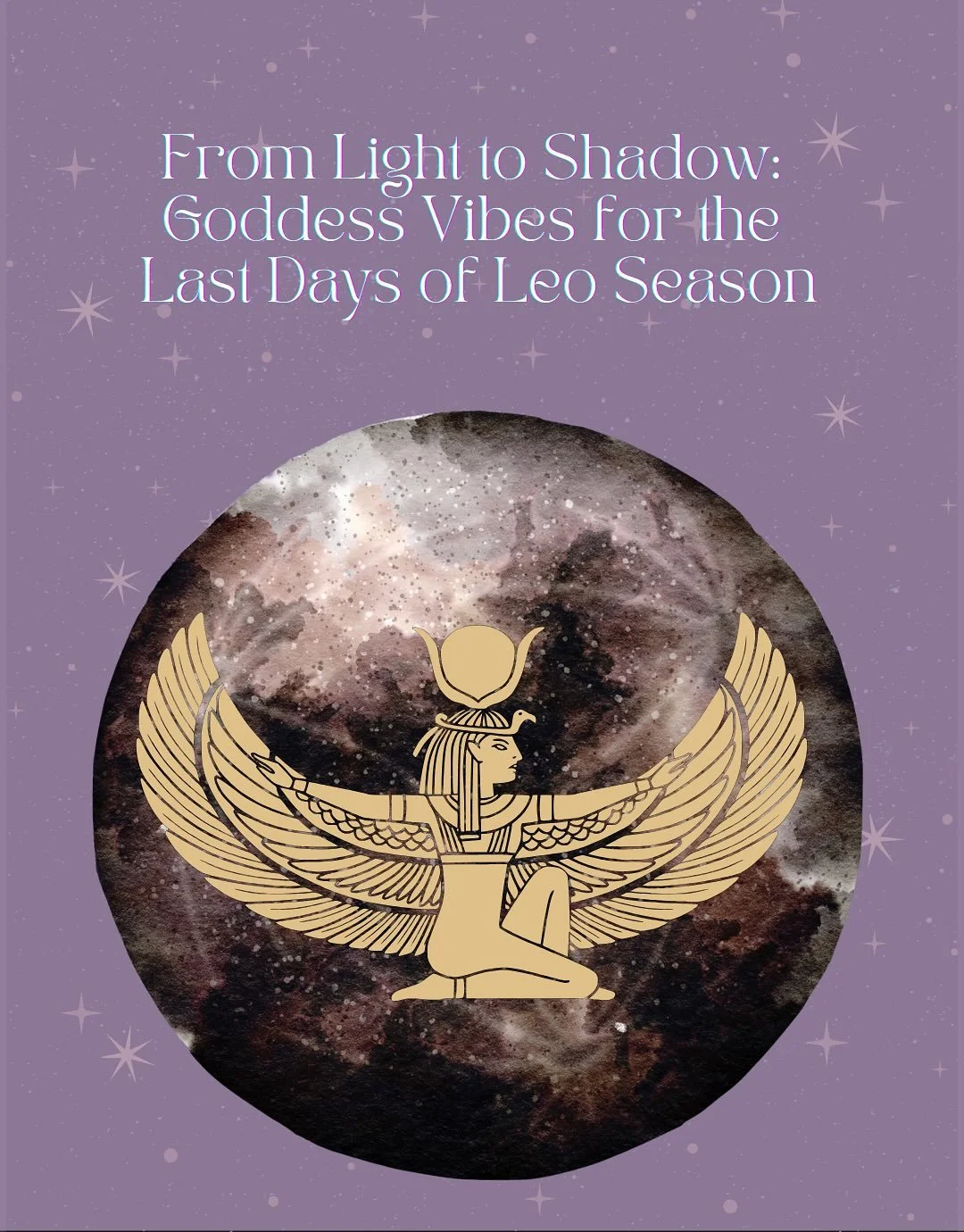 🌹🖤Goddess Dark Moon Vibes for the End of Leo Season! 🐆

Per my Friday post, I loved how so many of you are vibing with ancient goddess magic. This week, we have a magical Dark Moon phase, a time to truly allow ourselves to rest &amp; recuperate in